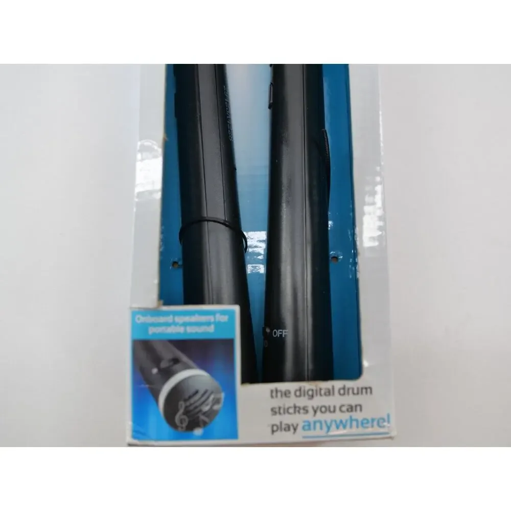 The Black Series‎ Digital Drum Sticks designed to mimic real drum sticks